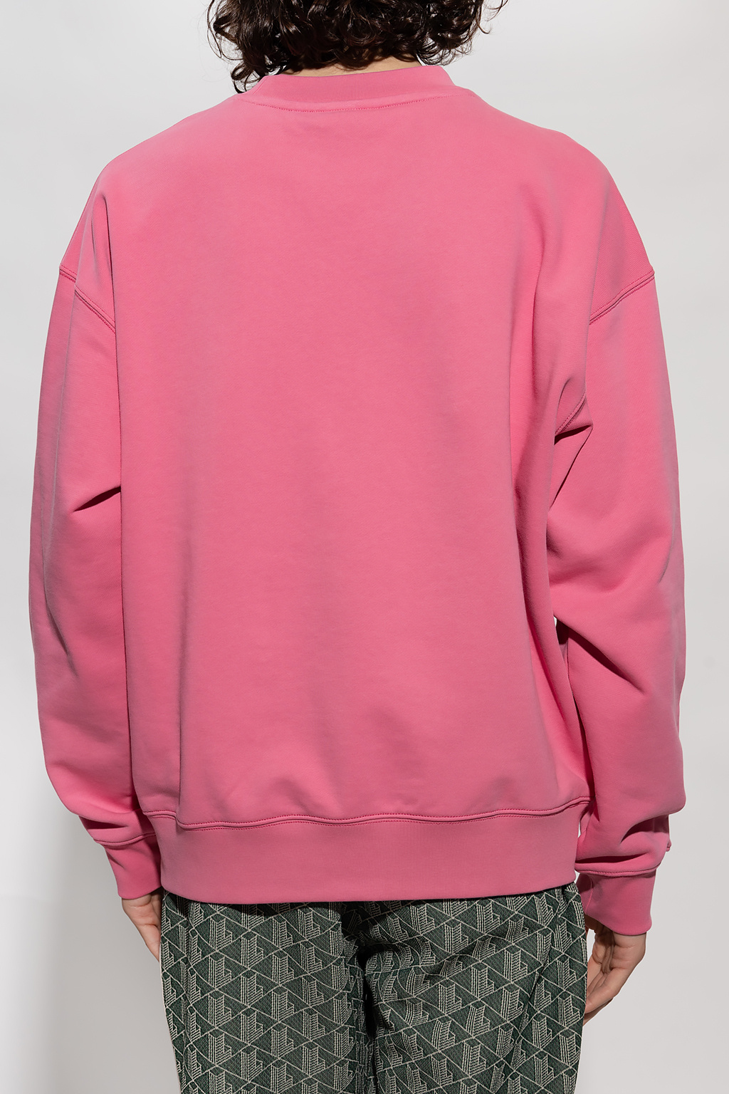 Pink Sweatshirt with logo Lacoste lacoste x polaroid t clip whitegreen SchaferandweinerShops Canada